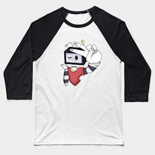 Glitch Here! Baseball T-Shirt